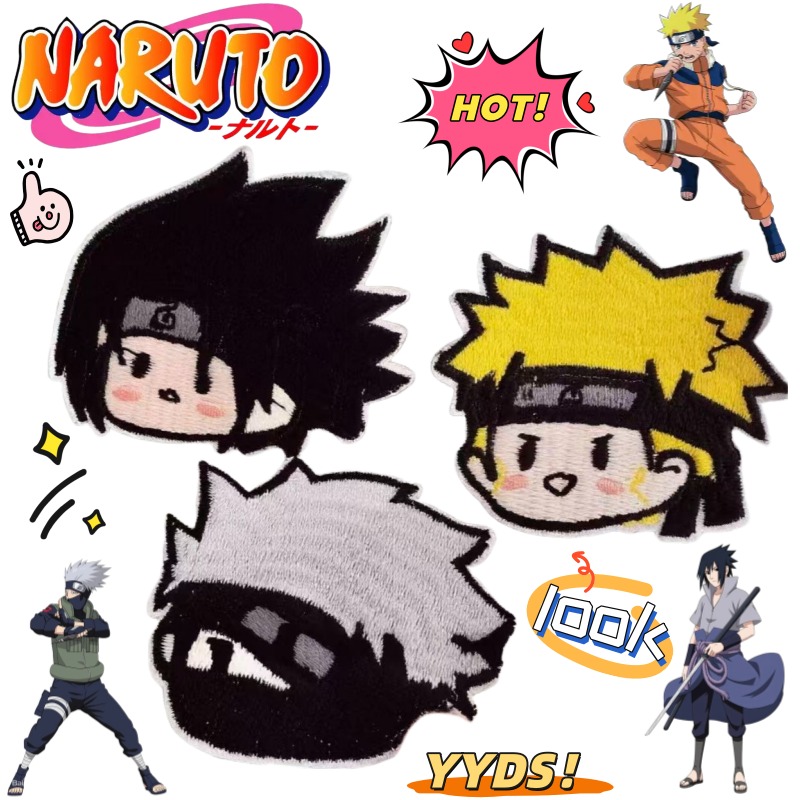 Anime Cosplay Naruto - NARUTO Uzumaki Naruto Uchiha Sasuke Hatake