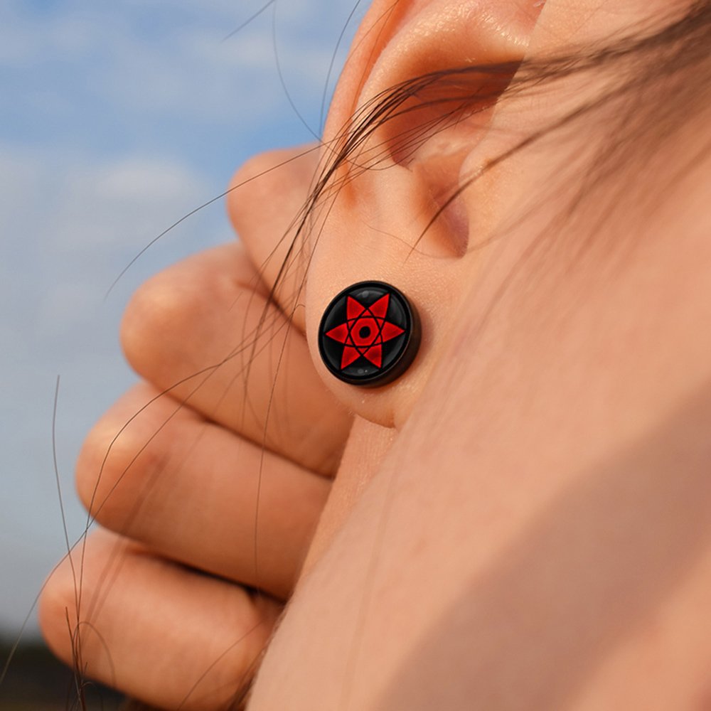 Anime Cosplay Naruto - Anime Uzumaki Naruto Earrings Accessories Uchiha