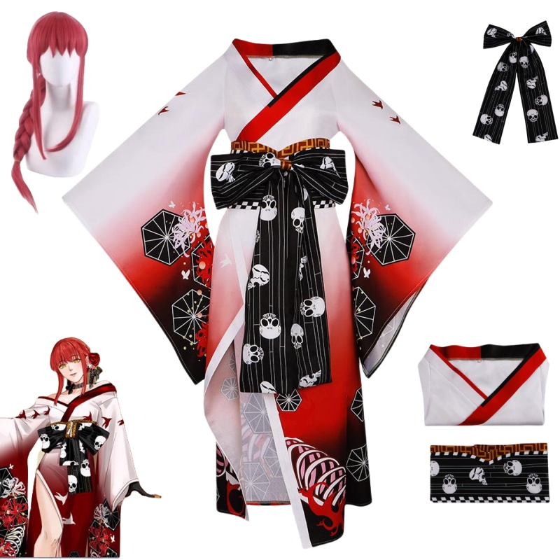 Anime Cosplay Makima - Anime Chainsaw Man Makima Cosplay Costume