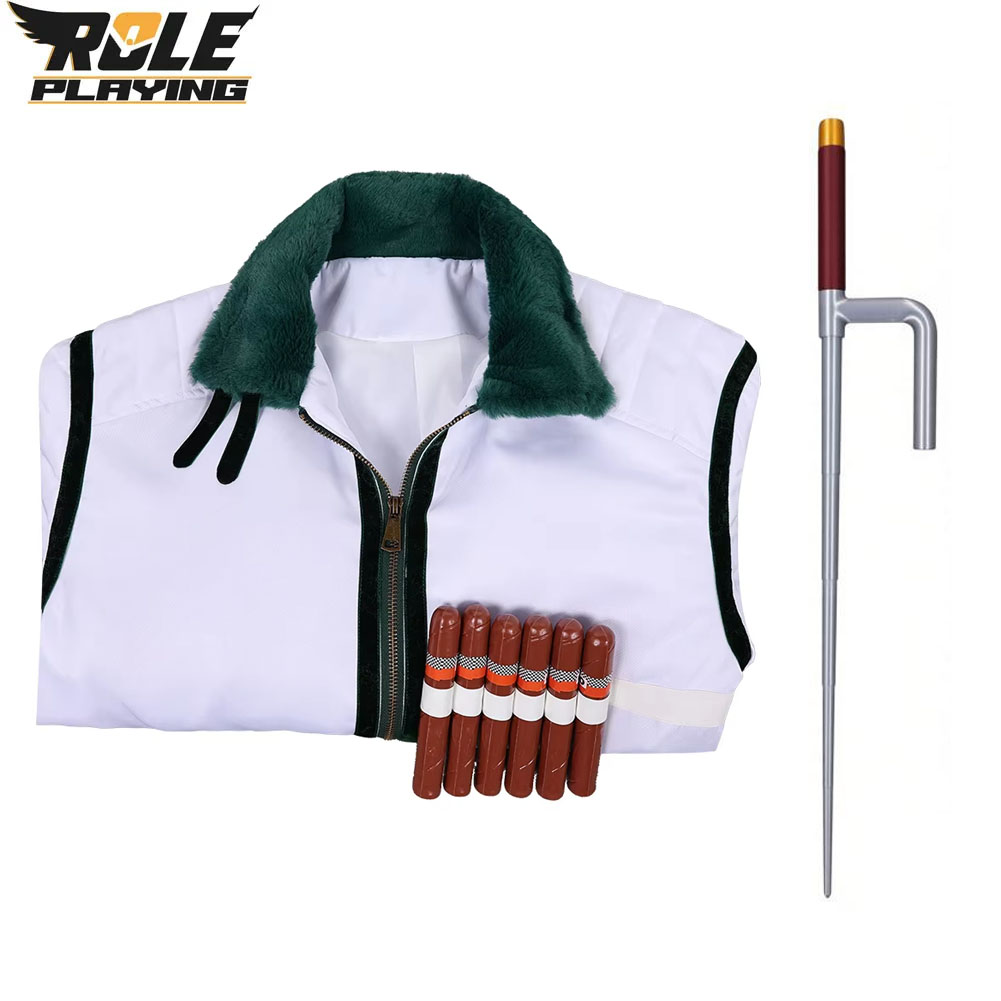 Anime Cosplay Outfits Male - Smoker Cosplay Men Fantasy Coat Jacket