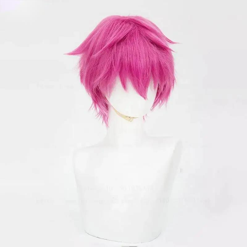 Cosplay Anime Pink Hair - Saiki Kusuo Cosplay Wig Pink Hair