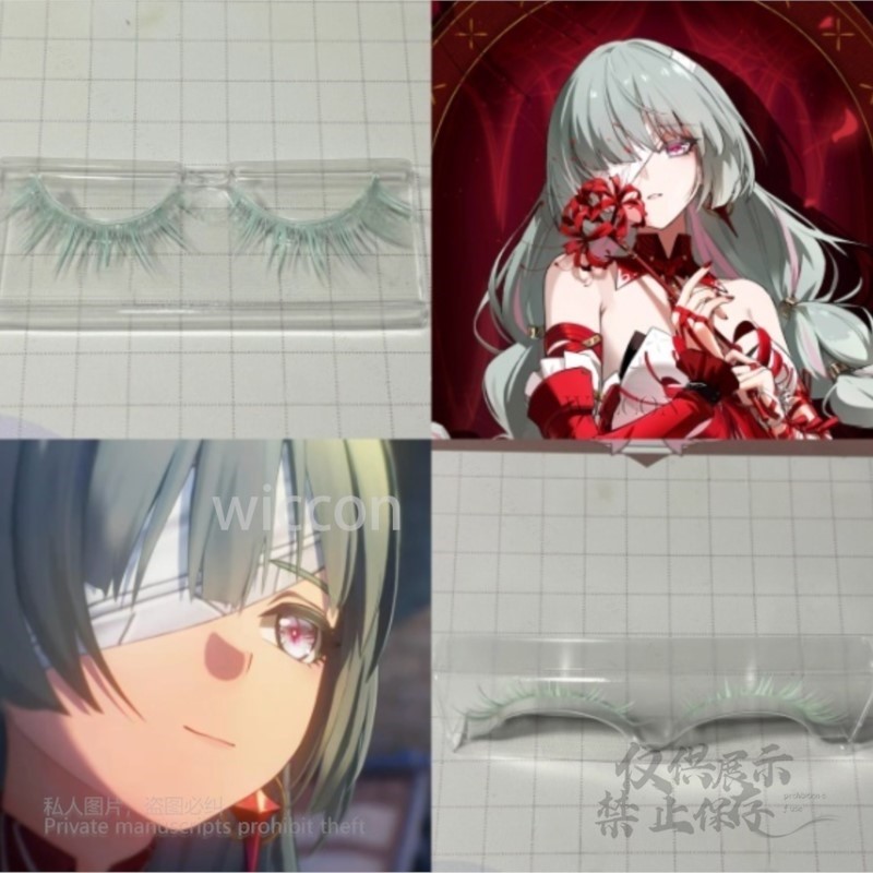 Anime Cosplay For Halloween - Anime Phrolova Cosplay Wig Green Pink
