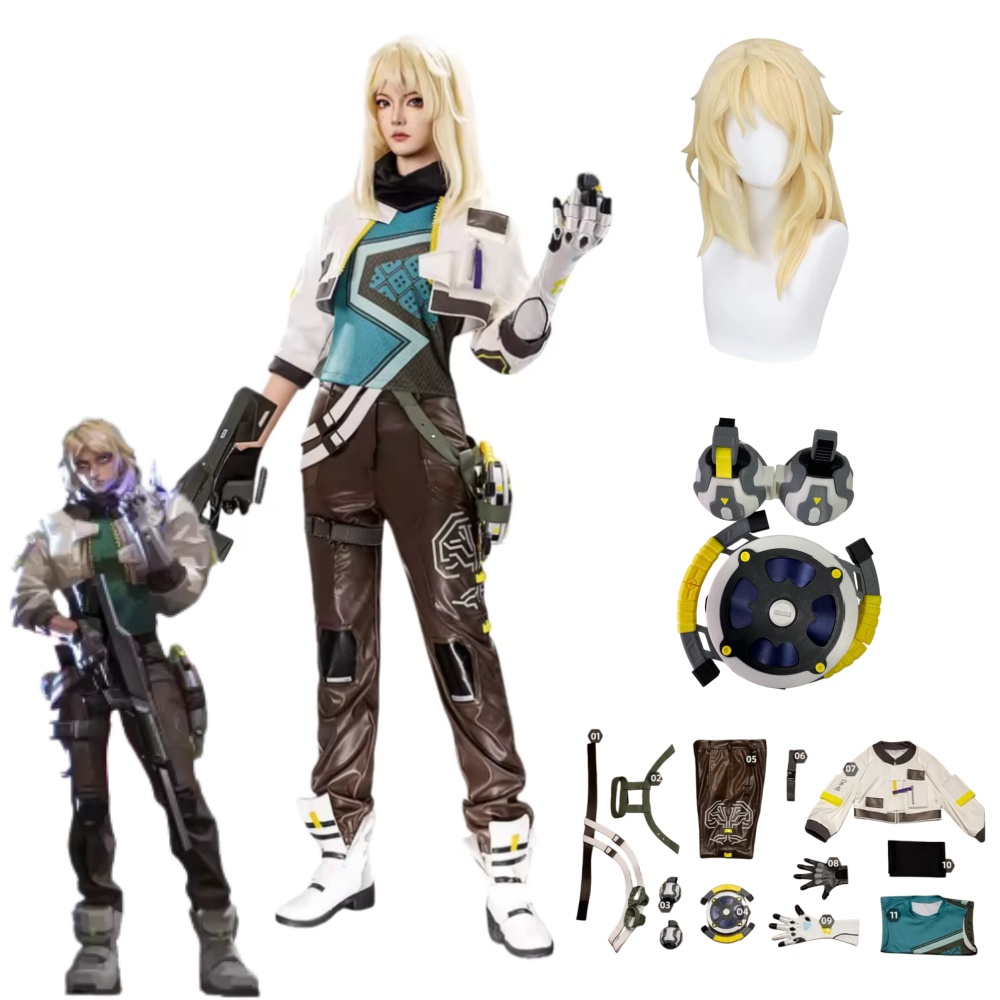 Anime Cosplay For Halloween - Deadlock Cosplay Costume Props VALORANT Deadlock