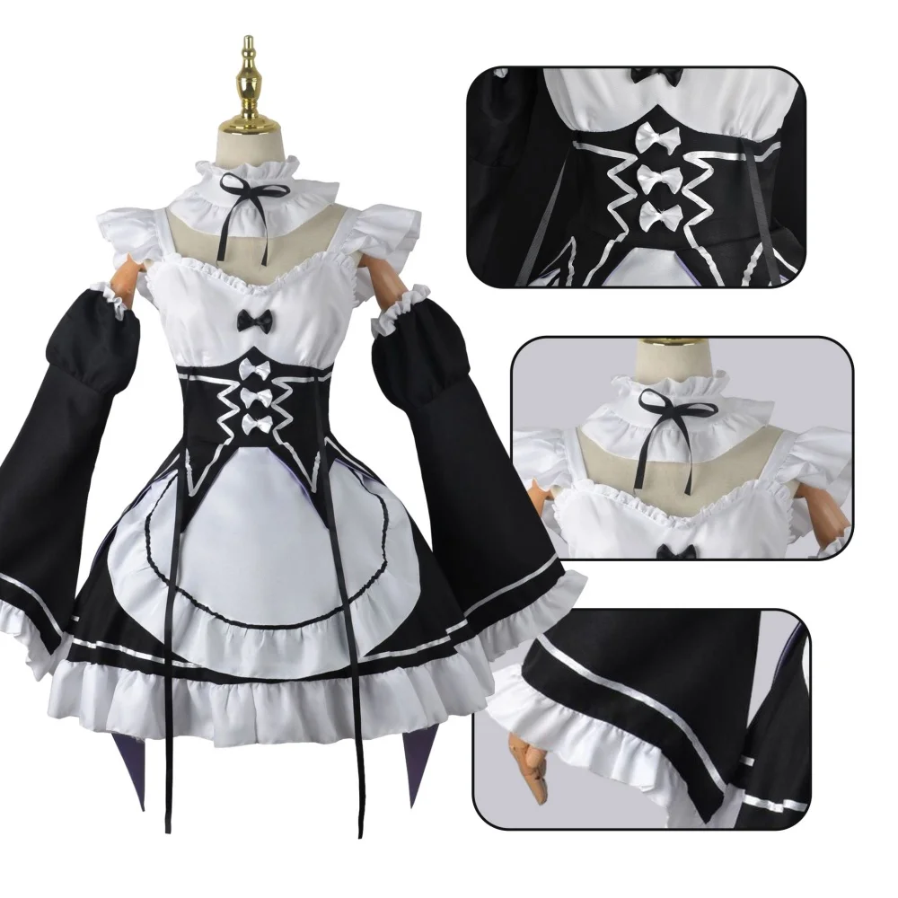 Anime Cosplay Live - Anime Ram Rem Maid Cosplay Re
