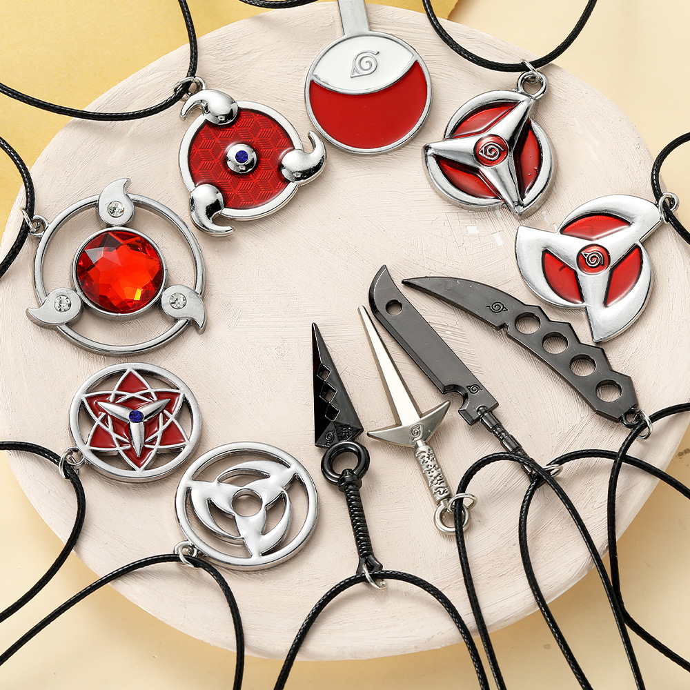 Anime Cosplay Naruto - Naruto Uzumaki Pendant Necklace Metal Anime