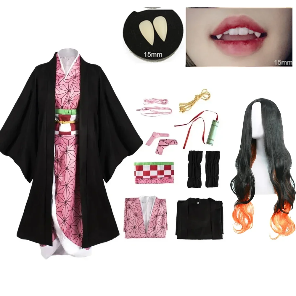 Anime  Kamado Nezuko Cosplay C - Anime Cosplay Nezuko review and price