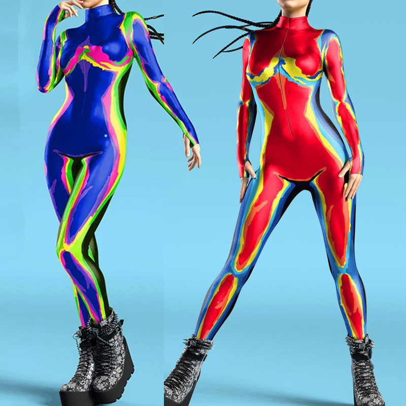 Women 3D Print Zentai Bodysuit - Anime Cosplay Images review and price