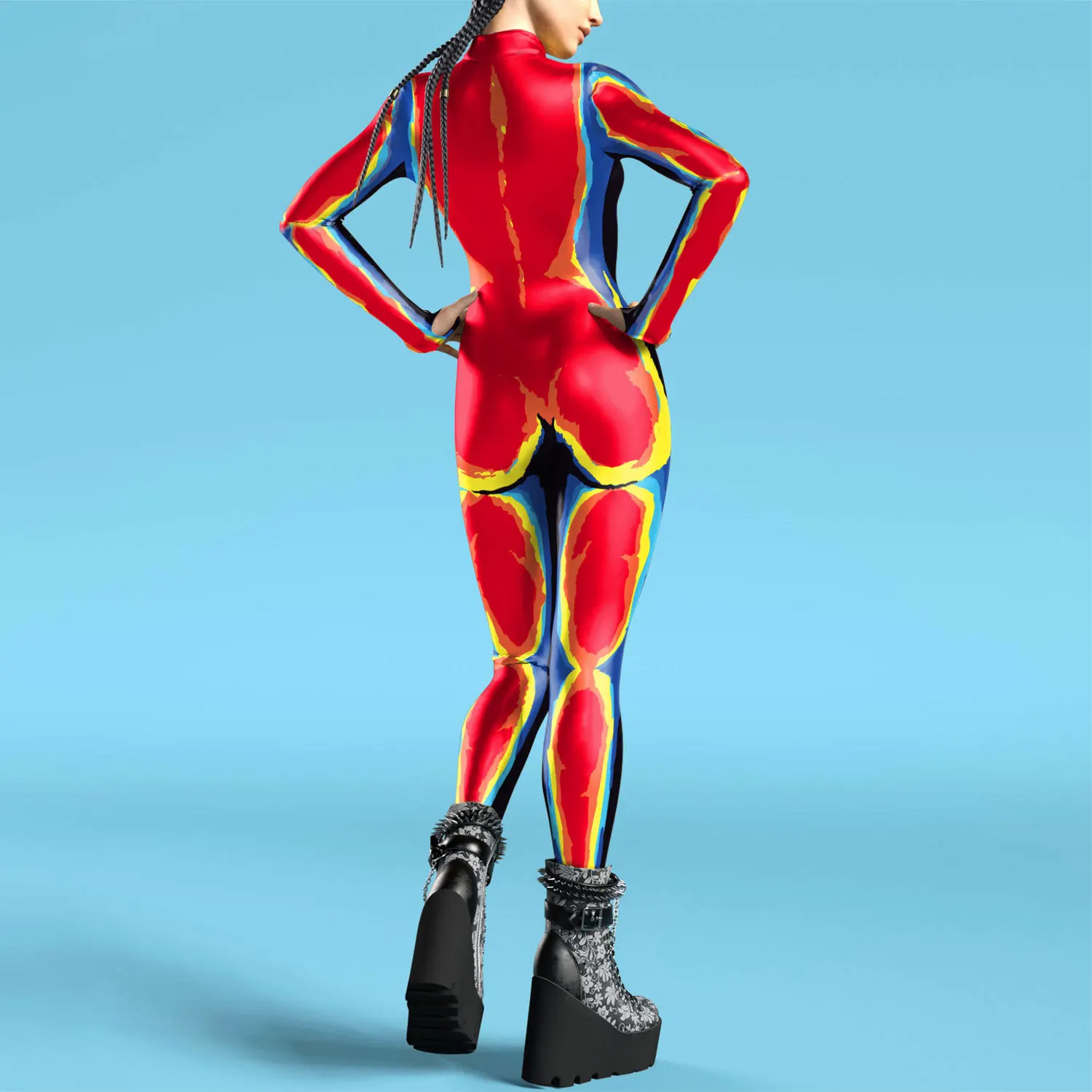 Women 3D Print Zentai Bodysuit - Anime Cosplay Images review and price