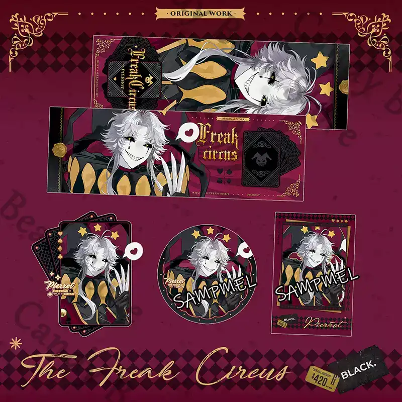 Anime ‌The Freak Circus Pierro - Anime Cosplay Images review and price