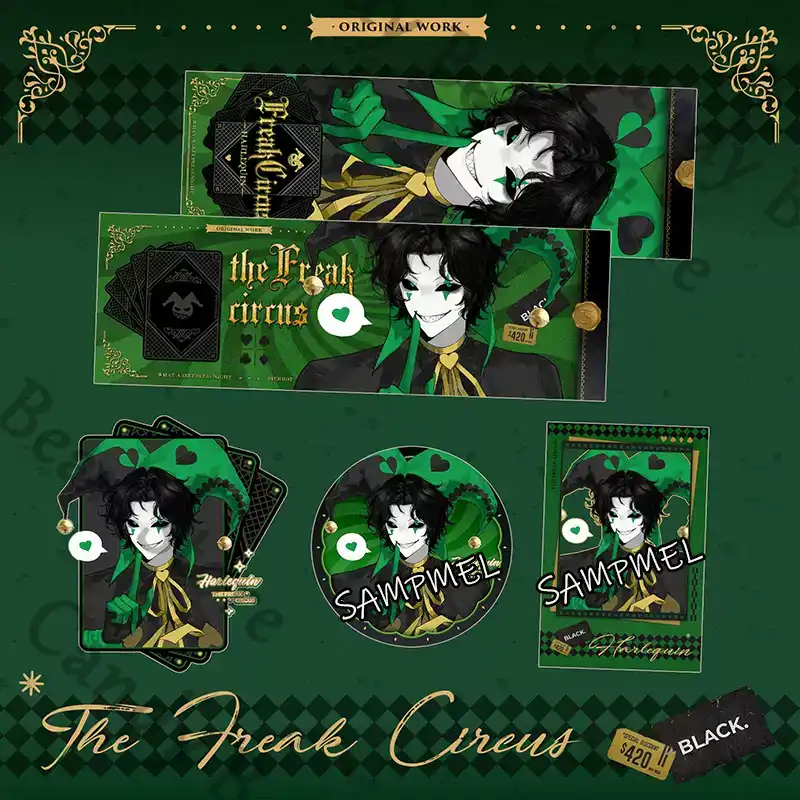 Anime ‌The Freak Circus Pierro - Anime Cosplay Images review and price