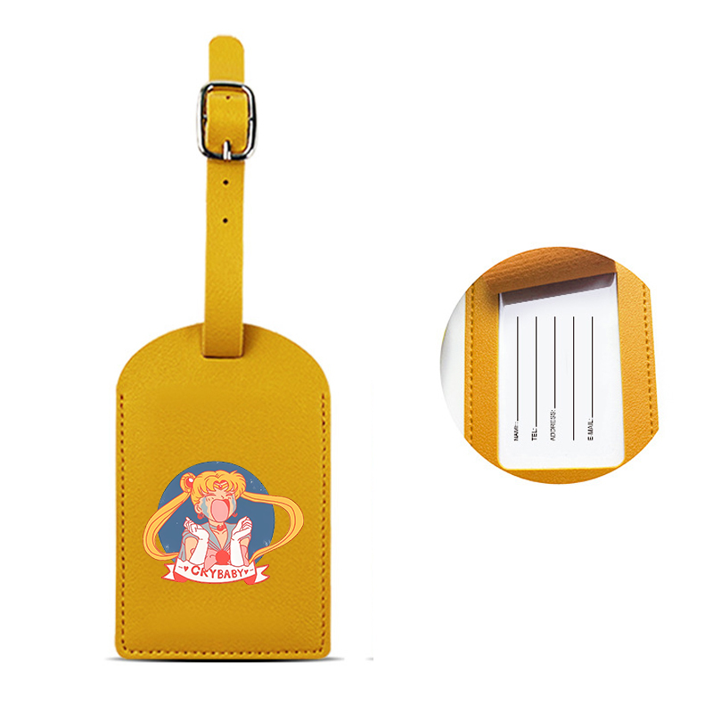 Sailor Moon Luggage Tag for Wo - Anime Cosplay Girl Name review and price