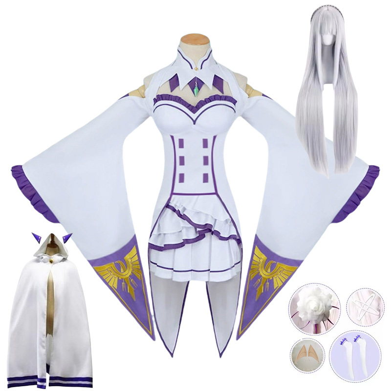 Emilia Cosplay Re Life in a di - Anime Cosplay Live review and price