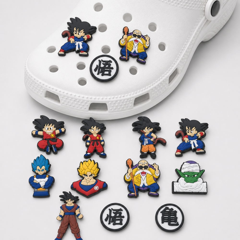 Anime Clog Button Pins Demon S - Anime Cosplay Naruto review and price