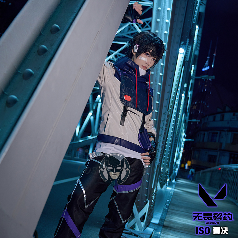 ISO Cosplay Valorant Costume H - Anime Cosplay Male review and price
