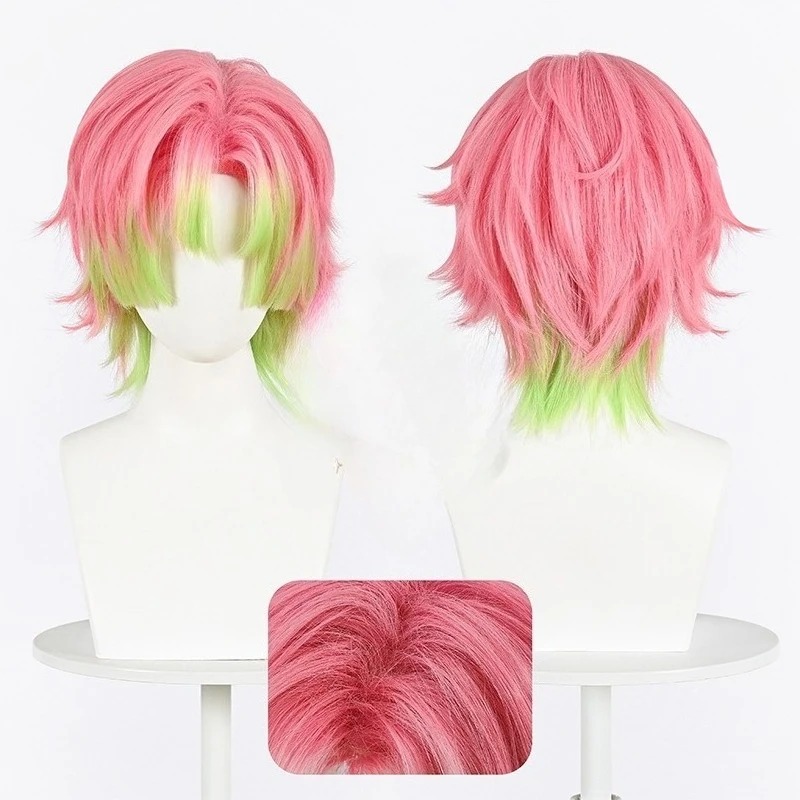 Kanroji Mitsuri Cosplay Wig Pi - Cosplay Anime Pink Hair review and price