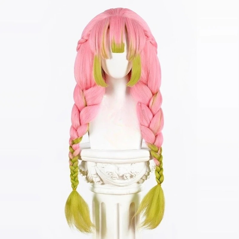 Kanroji Mitsuri Cosplay Wig Pi - Cosplay Anime Pink Hair review and price