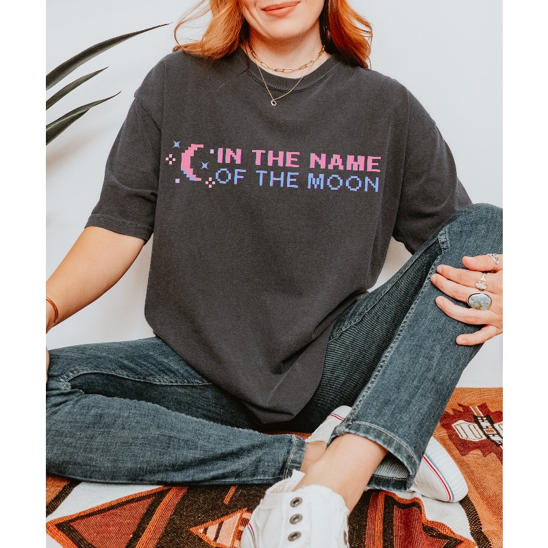 In The Name of The Moon T-shir - Anime Cosplay Girl Name review and price