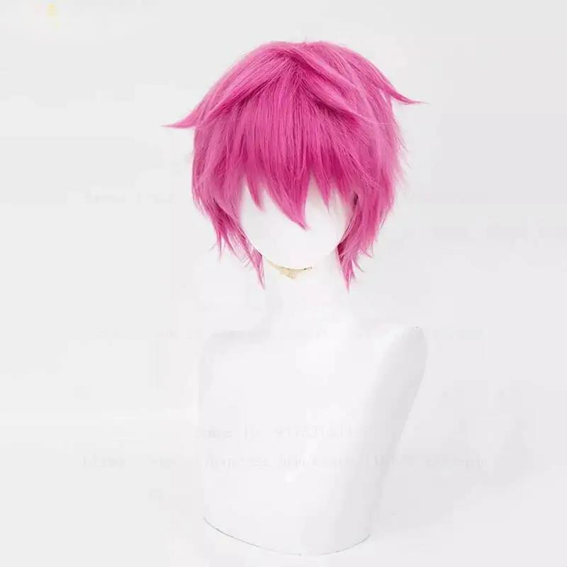 Saiki Kusuo Cosplay Wig Pink H - Cosplay Anime Pink Hair review and price