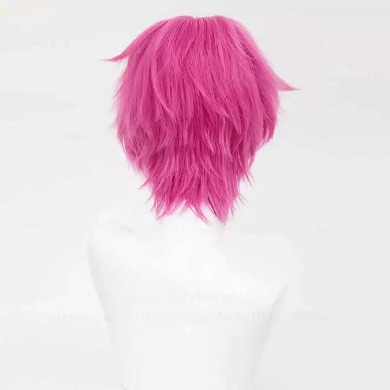 Saiki Kusuo Cosplay Wig Pink H - Cosplay Anime Pink Hair review and price