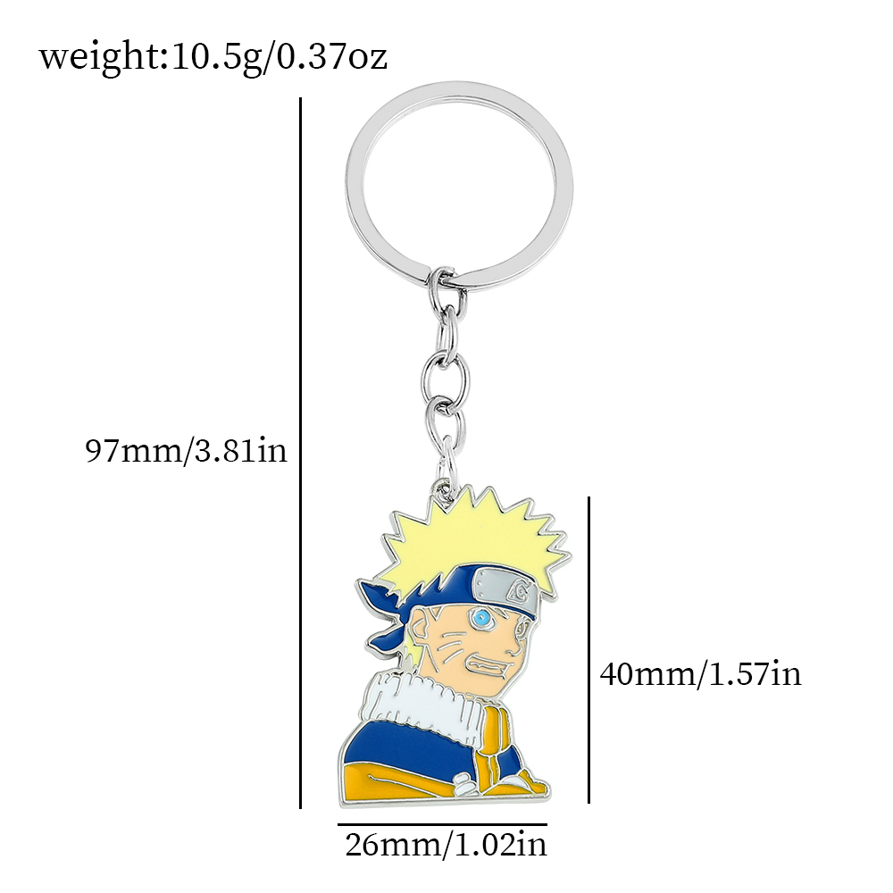 Anime Keychain Cartoon Figure  - Anime Cosplay Naruto review and price