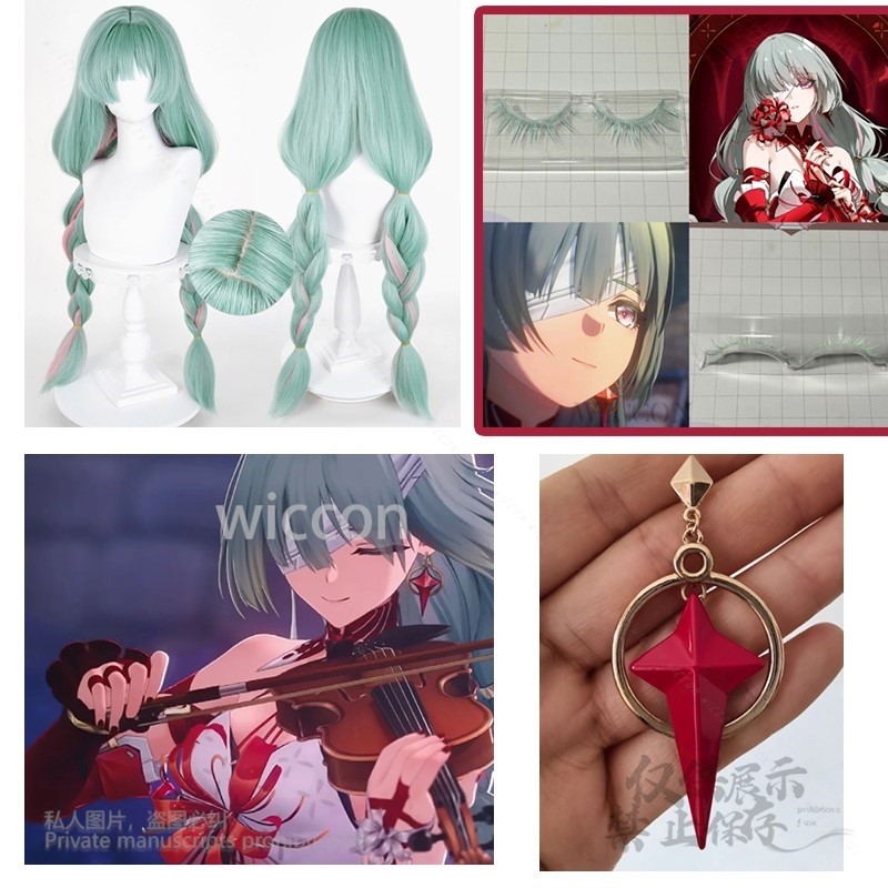 Anime Phrolova Cosplay Wig Gre - Anime Cosplay For Halloween review and price