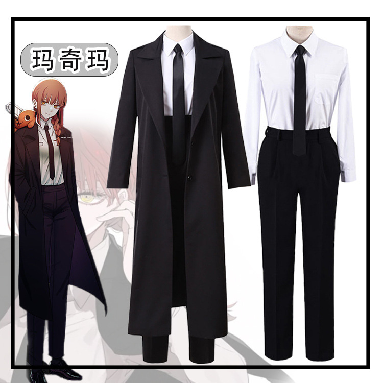 Chainsaw Man Makima Long Trenc - Anime Cosplay Makima review and price