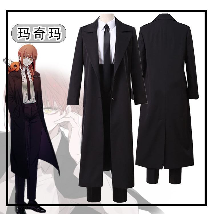 Chainsaw Man Makima Long Trenc - Anime Cosplay Makima review and price