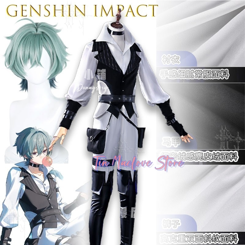 Game Character Full Outfit Gen - Anime Cosplay Outfits Male review and price