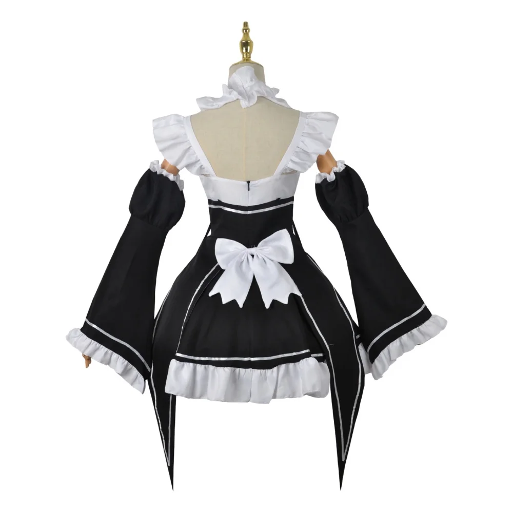 Anime Ram Rem Maid Cosplay Re  - Anime Cosplay Live review and price
