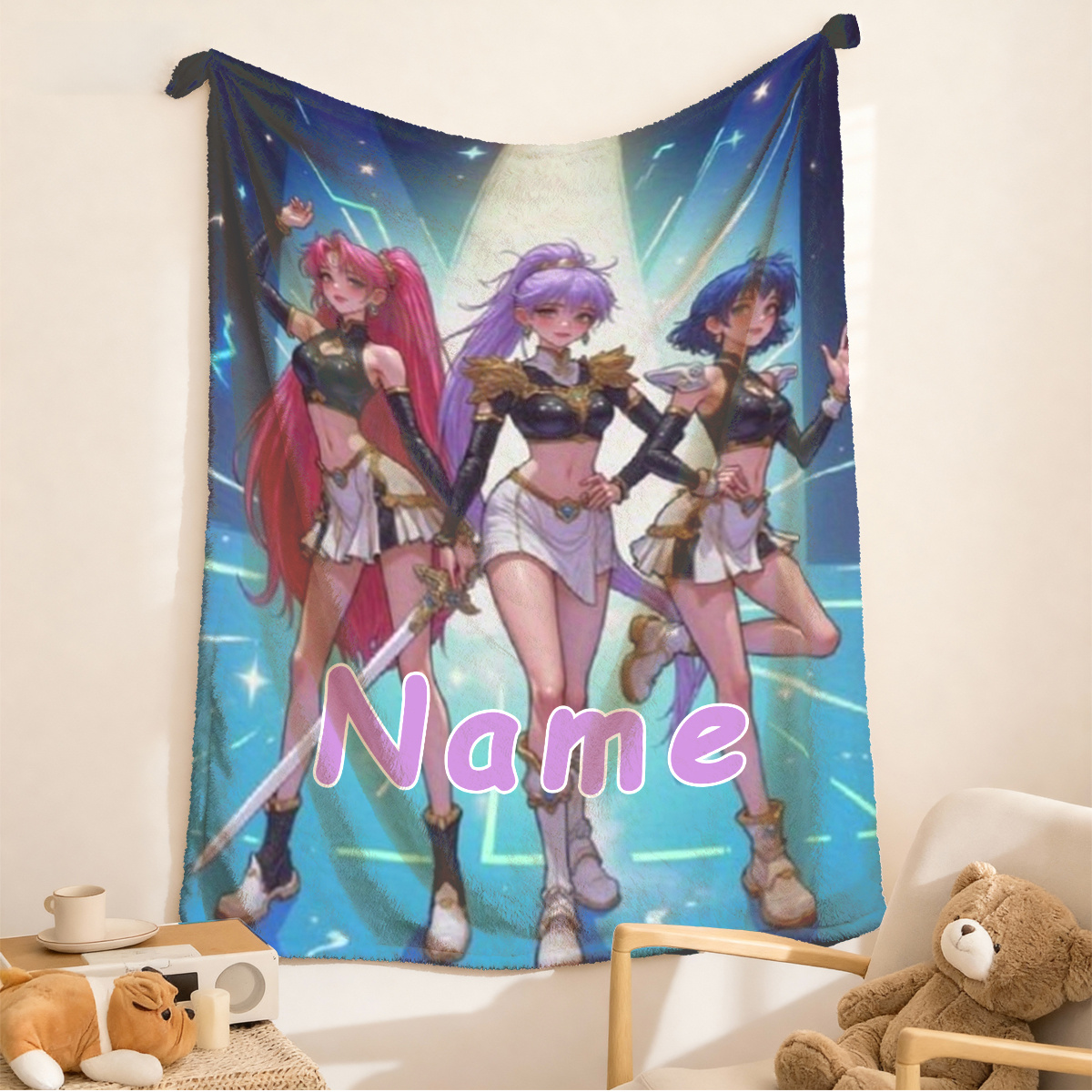 Personalized Anime Girls Blank - Anime Cosplay Girl Name review and price