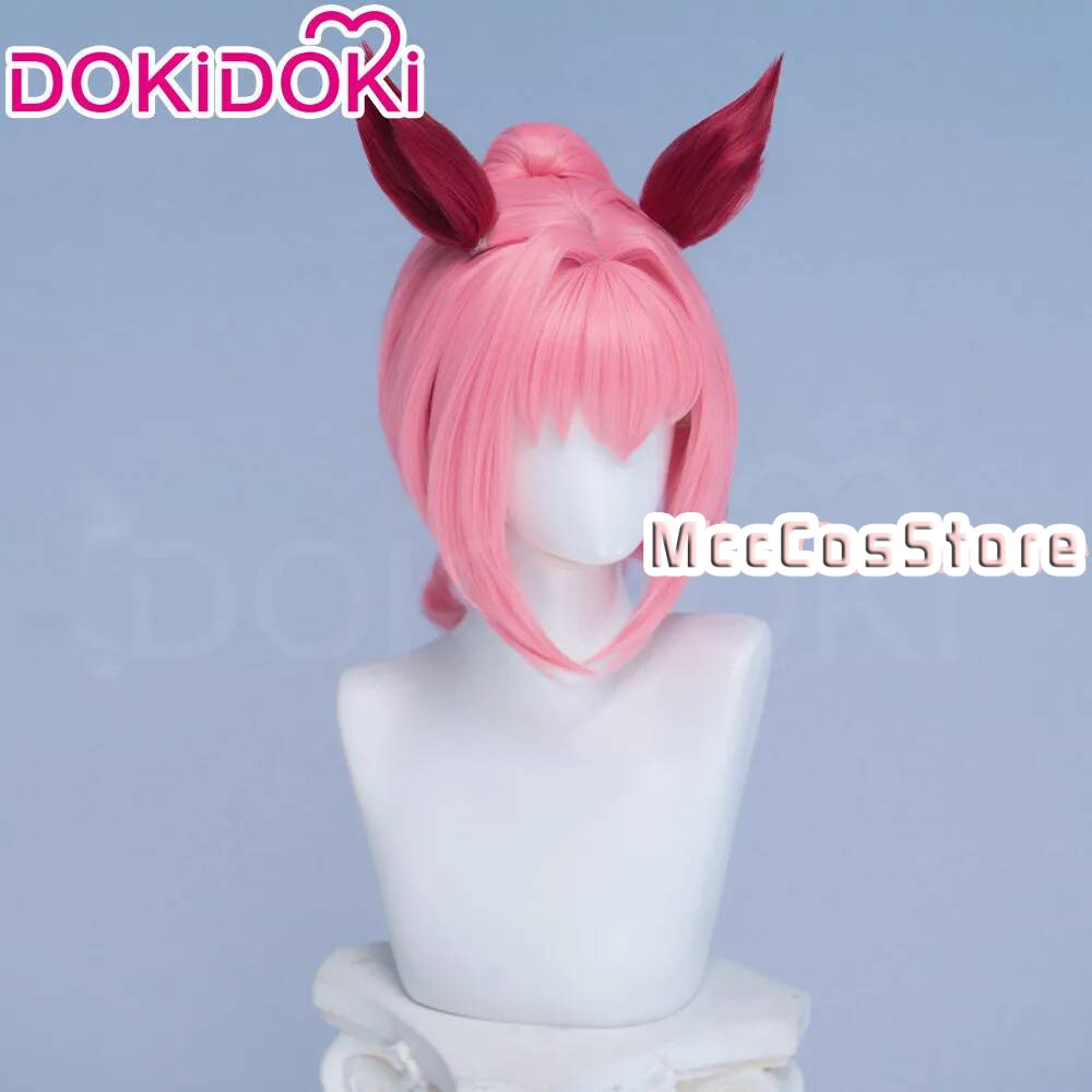 Umamusume Haru Urara Cosplay W - Cosplay Anime Pink Hair review and price
