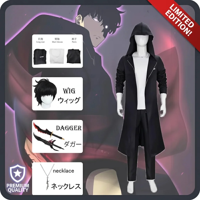 COSSung Jinwoo Solo Leveling C - Cosplay Anime Solo review and price