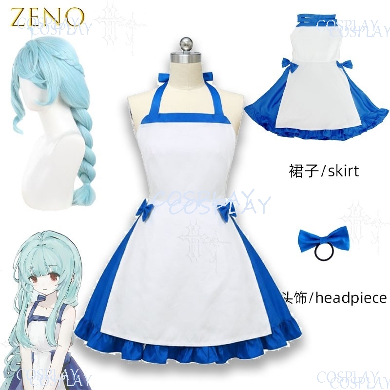 Blue Halloween Full Cosplay Ou - Zenos Anime Cosplay review and price